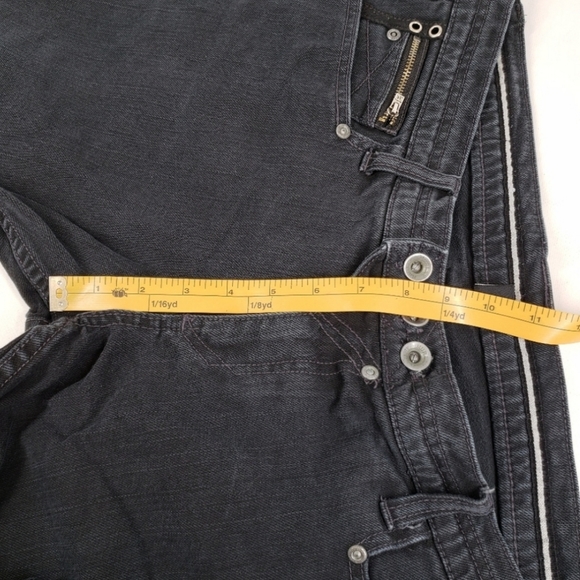 Men's Hurley Jeans Size 36 Dark Wash Straight Leg - Picture 10 of 12